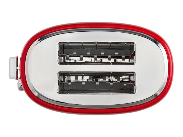 Silvercrest Red 2-Slice Toaster