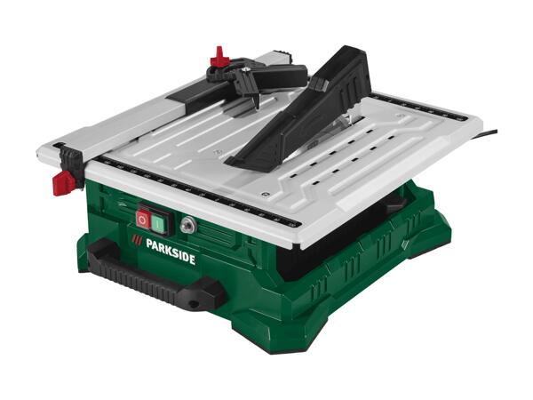 Machine à couper les carreaux (valable uniquement en Suisse alémanique et en Suisse romande)