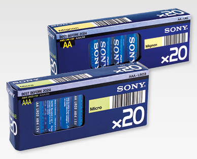 Batterie, multipack SONY