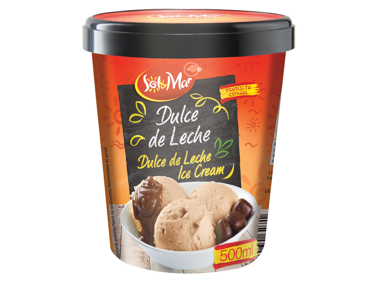 Înghețată Dulce de Leche / Turrón