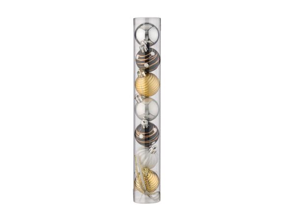 Christmas Tree Baubles, 5, 7 pieces