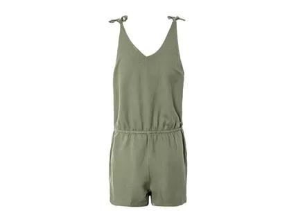 ESMARA Ladies' Green Linen Playsuit