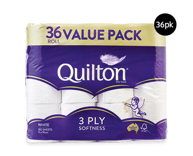 Quilton Toilet Paper 3ply 36pk