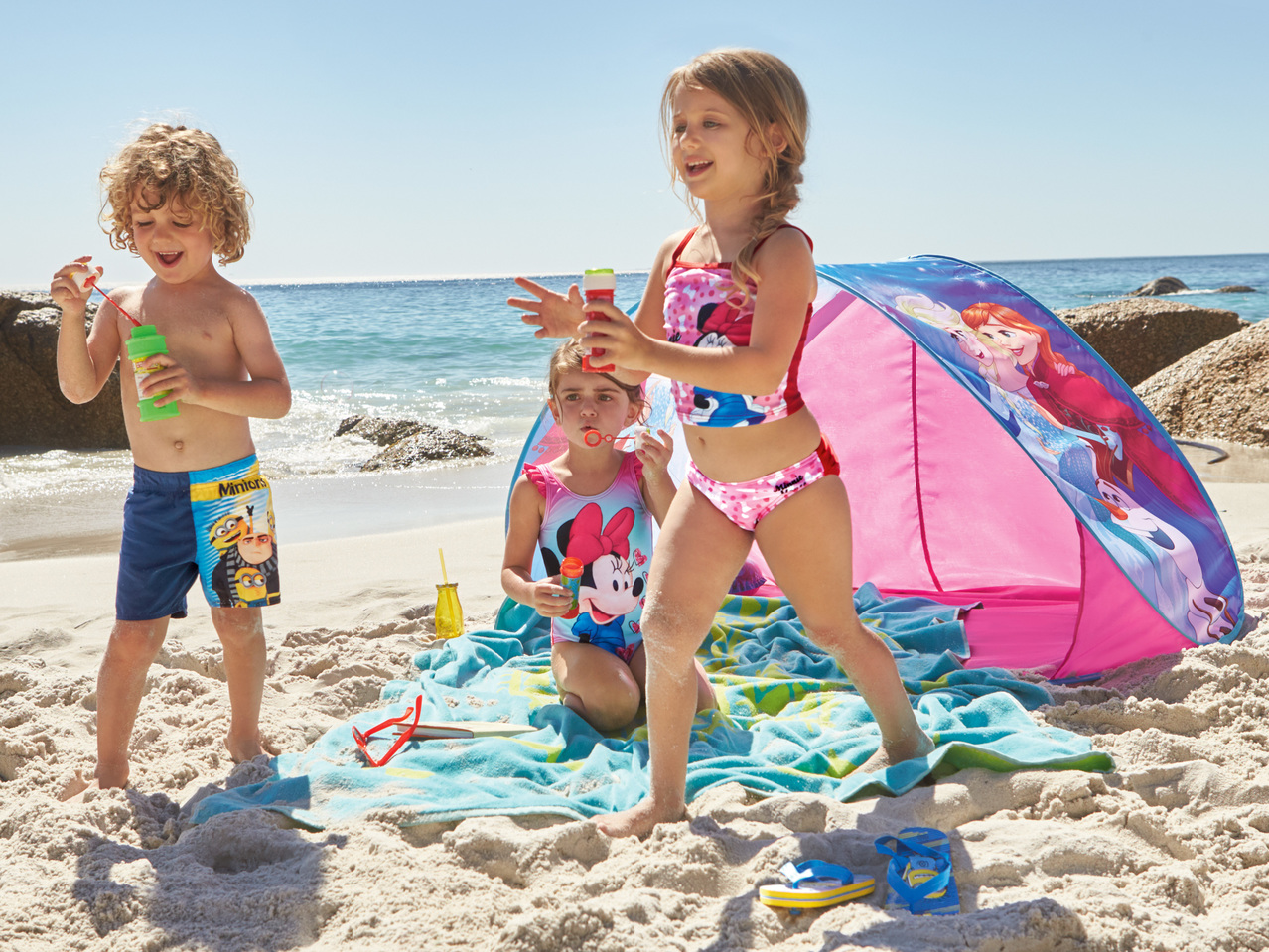 Pop up Strandmuschel
