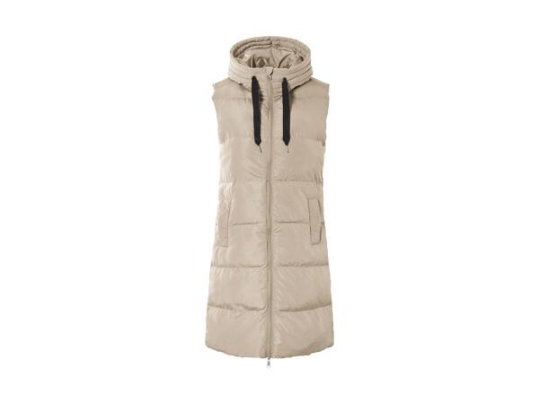 Ladies' Longline Padded Gilet