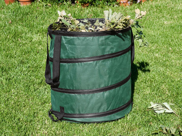 Sacco pieghevole per rifiuti da giardino