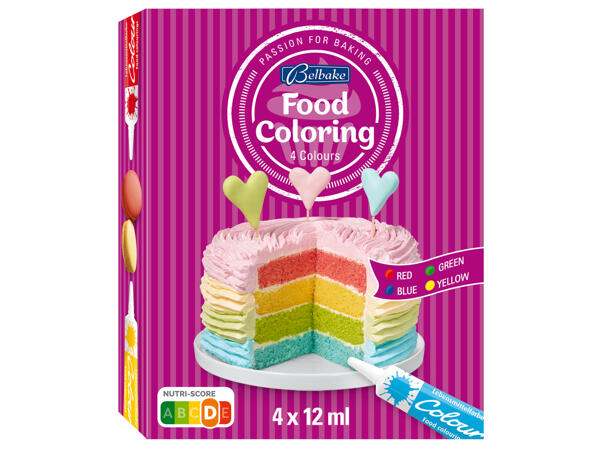 Colorants alimentaires