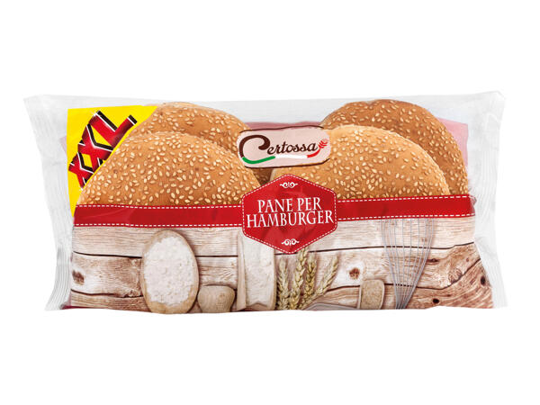 Hamburger Buns XXL