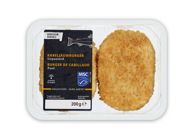 Burgers de cabillaud
