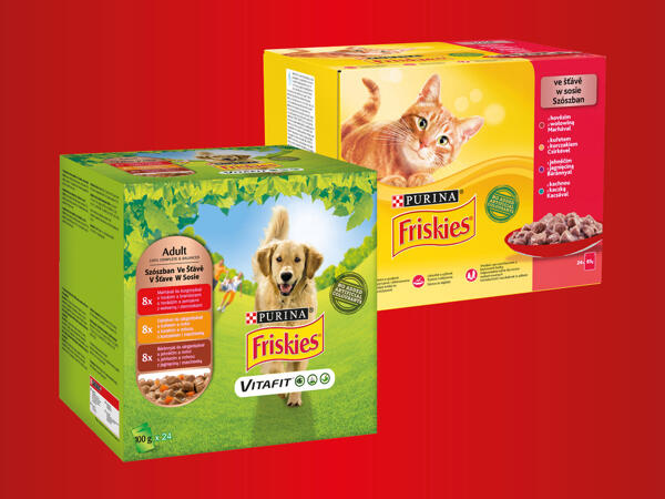 FRISKIES KAPSIČKY PRO KOČKY/PSY