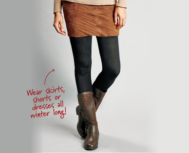 Ladies' Fleece-Lined Tights