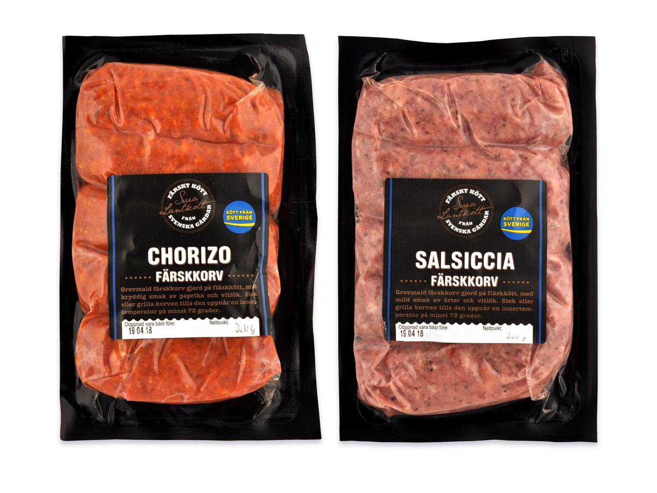 Färsk salsiccia & chorizo
