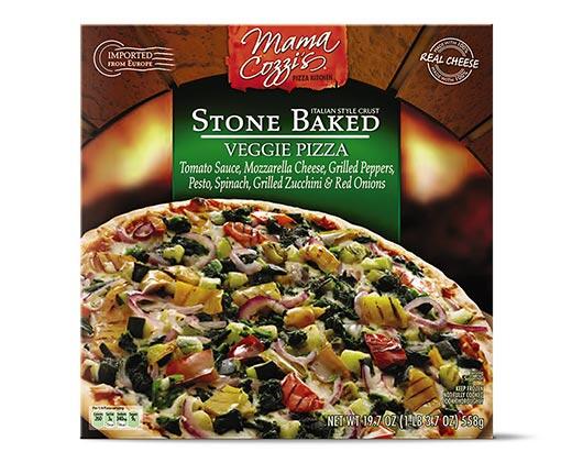 Mama Cozzi's Pizza Kitchen 
 Stone Baked Pizza Four Cheese or Veggie