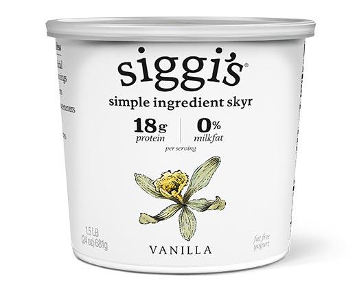 Siggi's Icelandic Skyr 0% Yogurt Plain or Vanilla
