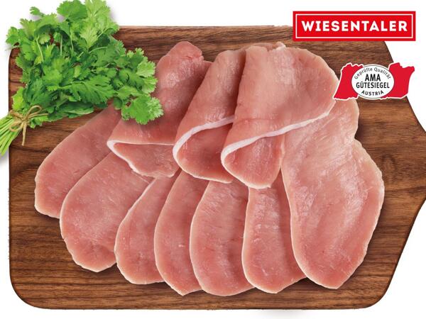 Frische Karree-Steaks