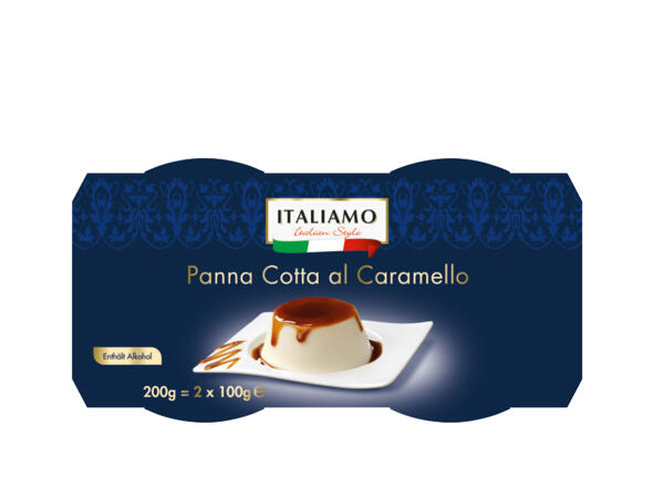 Pannacotta med kolasås