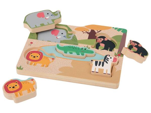Dřevěné puzzle