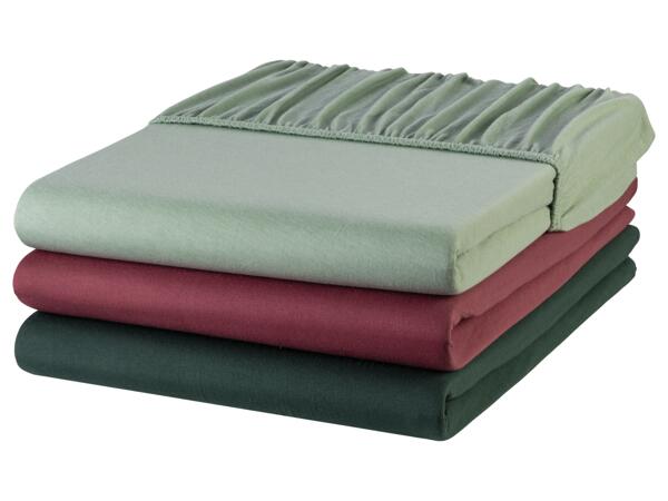 Jersey Fitted Sheet, Double