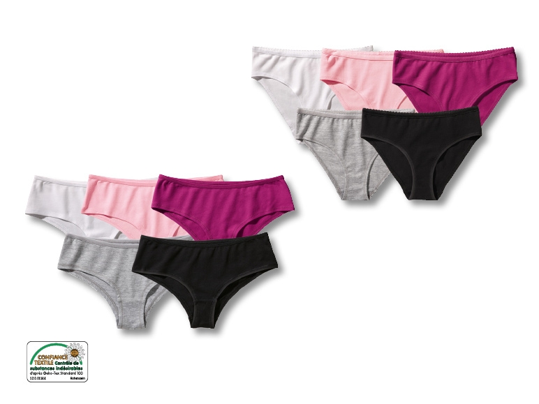 Hipsters/ slips, lot de 5