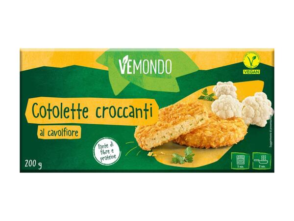 Crispy cutlet with cauliflower