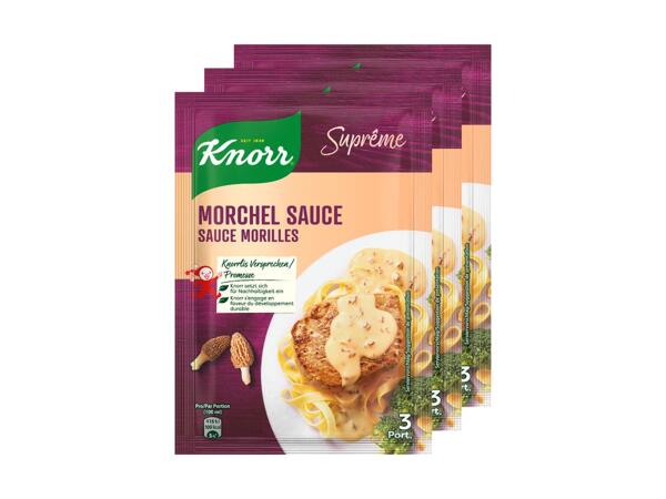 Knorr Morchel Sauce​ (Aktion nur in der Deutsch- und Westschweiz gültig)