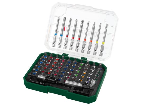 Bit Set, 71 Pieces or Bit & Socket Set, 56 Pieces