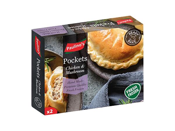 Pockets Chicken & Mushroom