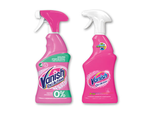 Vanish Oxi Action 0% forbehandler eller forbehandler spray