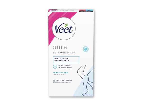 Veet voksstrips til kroppen sensitiv