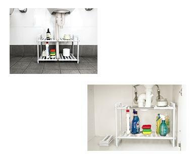 Huntington Home 
 Expandable Under-Sink Shelf