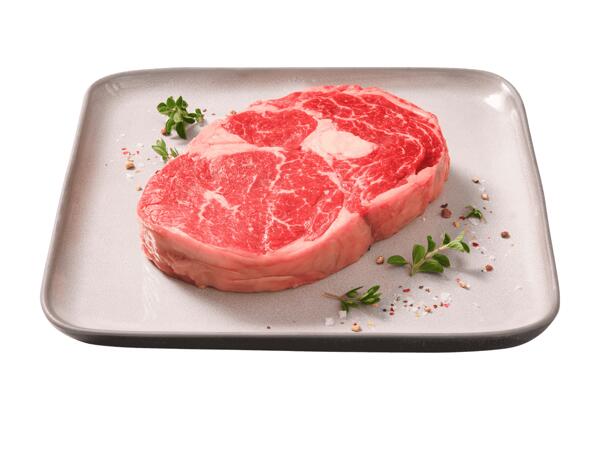 Steak de bœuf ribeye Irish Angus