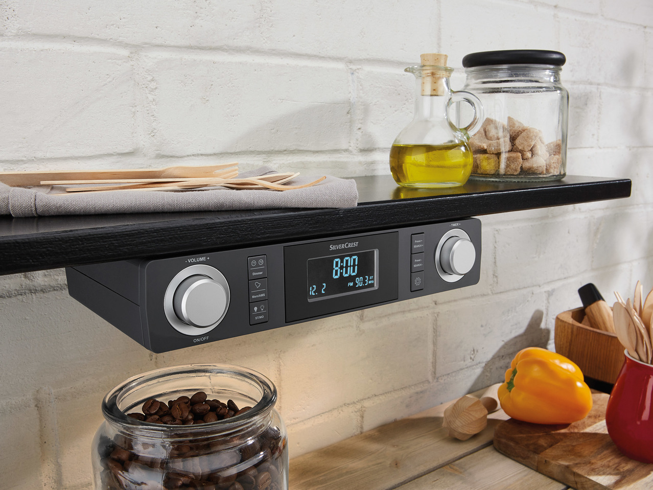 Silvercrest Kitchen Radio1