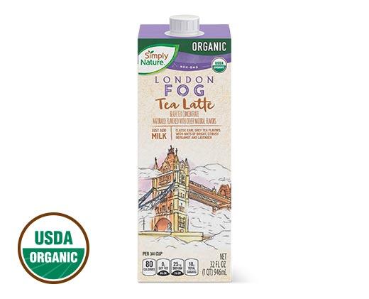 Simply Nature 
 Organic Tea Latte Concentrate Assorted Varieties
