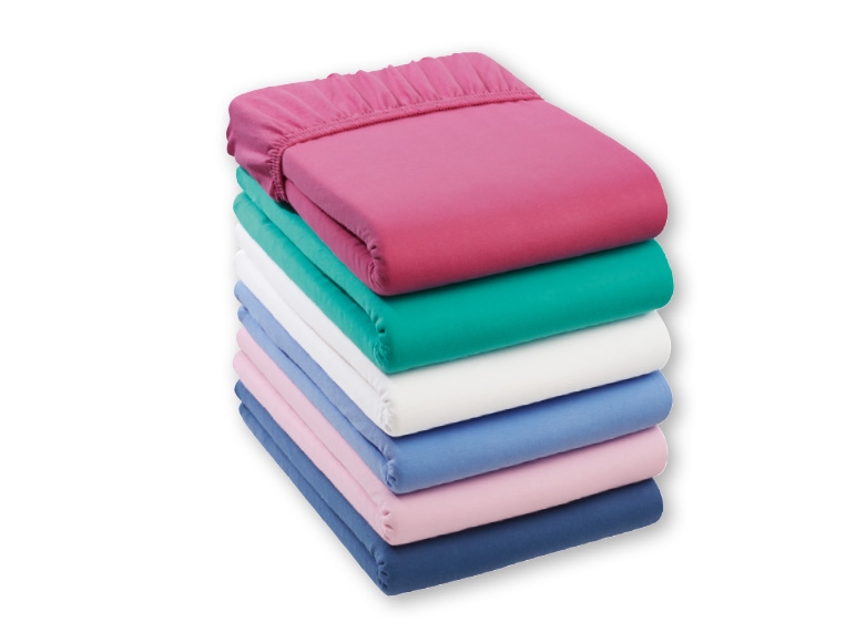 Meradiso(R) Jersey Fitted Sheet Single Size 90-100 x 200cm