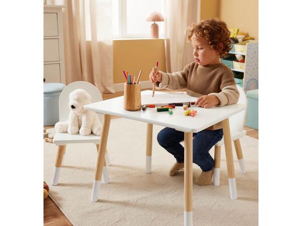 Kids' table & 2 chairs set