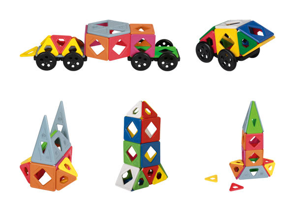 Jeu de construction aimanté