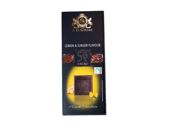 Mörk choklad citron & ingefära
