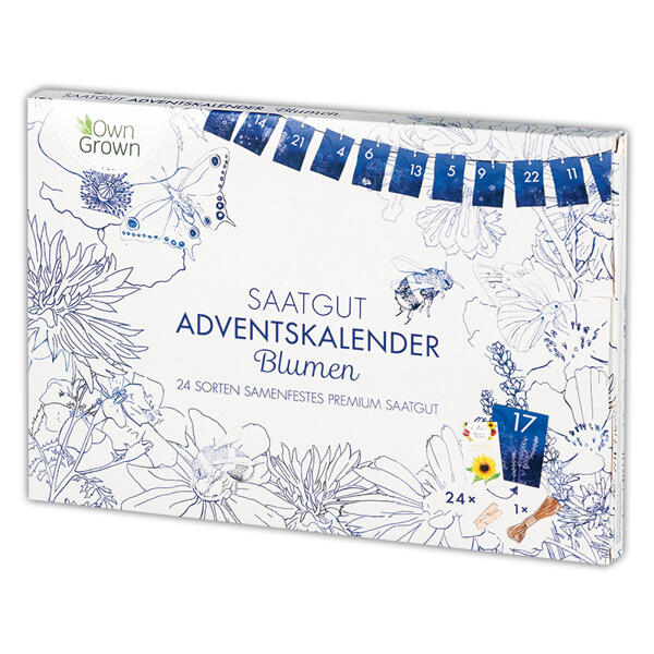 PREMIUM Saatgut-Adventskalender