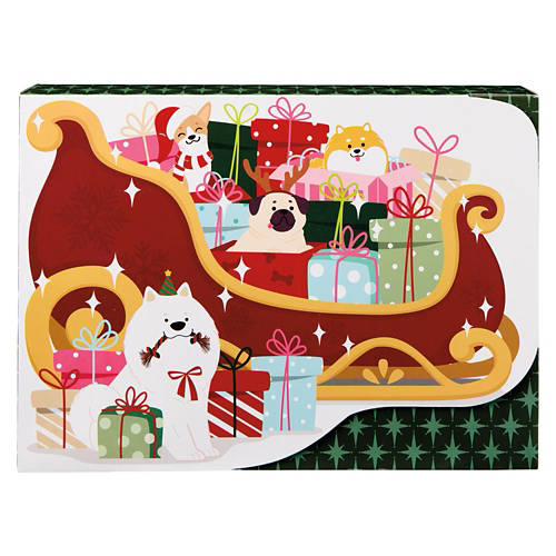 Advent Calendar - 12 Days Dog Plush Toys