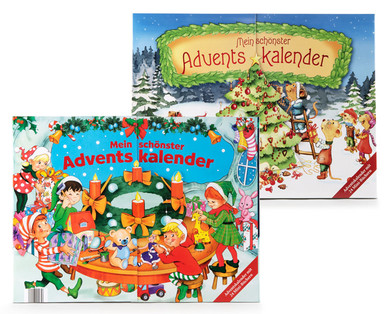 Adventkalender mit Mini-Büchlein