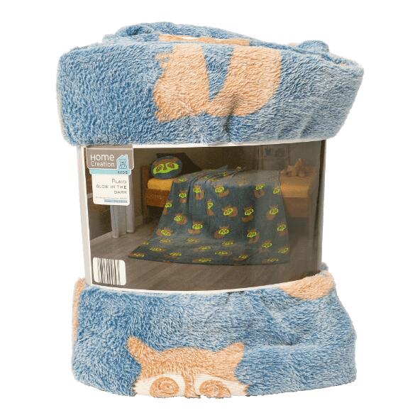 HOME CREATION KIDS(R) 				Plaid glow-in-the-dark