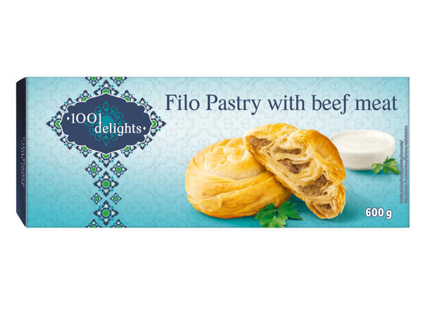 Pastry with meat