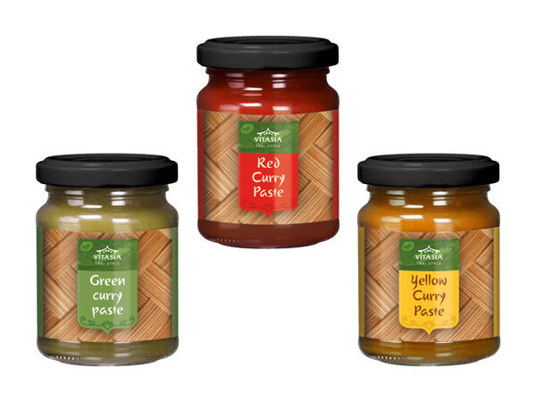 Pâtes de curry