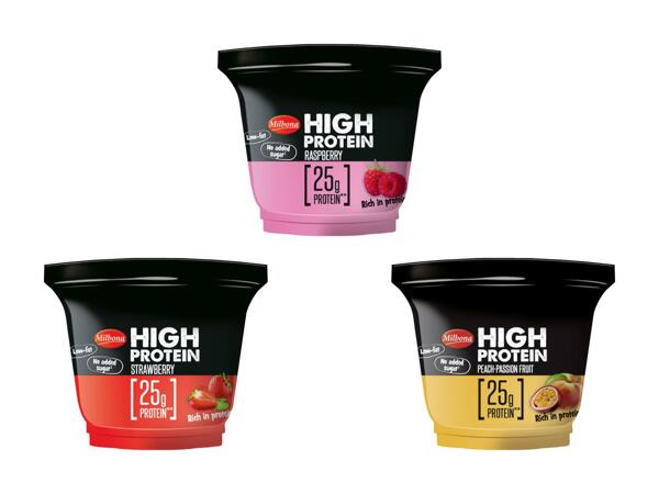 Quark alla frutta ad alto contenuto proteico