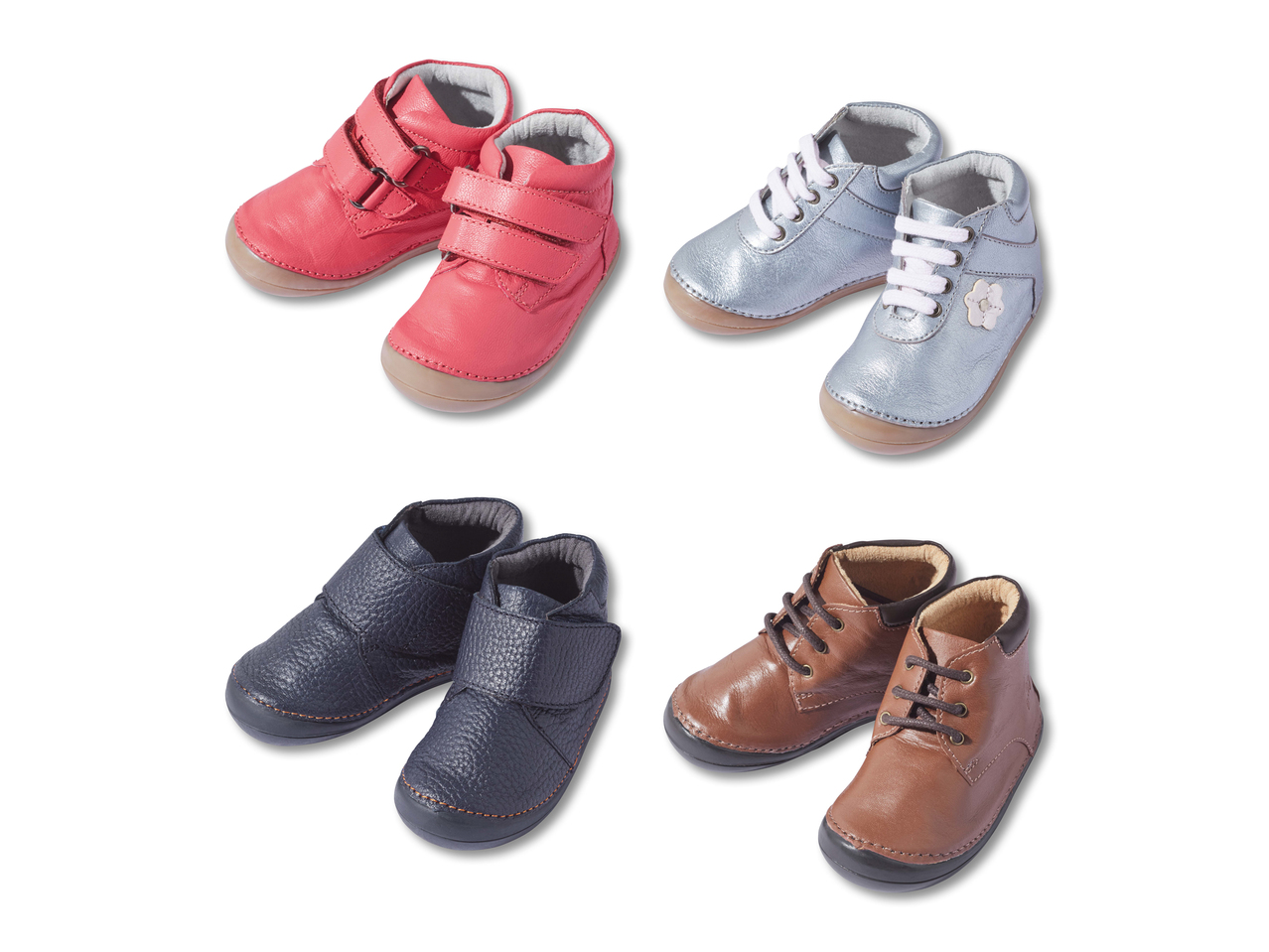Chaussures premiers pas en cuir1