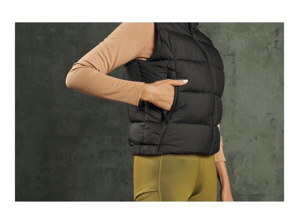 Crivit Ladies' Thermal Sports Gilet - Black