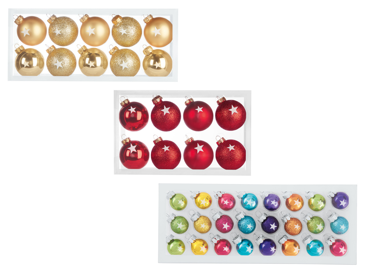 MELINERA Christmas Tree Baubles