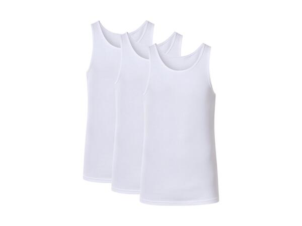 ESMARA(R) Finribbet tanktop til mænd
