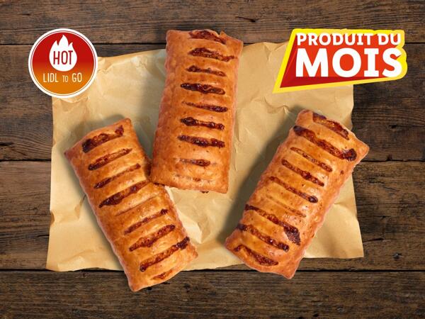 Strudel jambon-fromage
