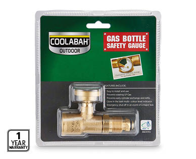 Gas Bottle Safety Gauge